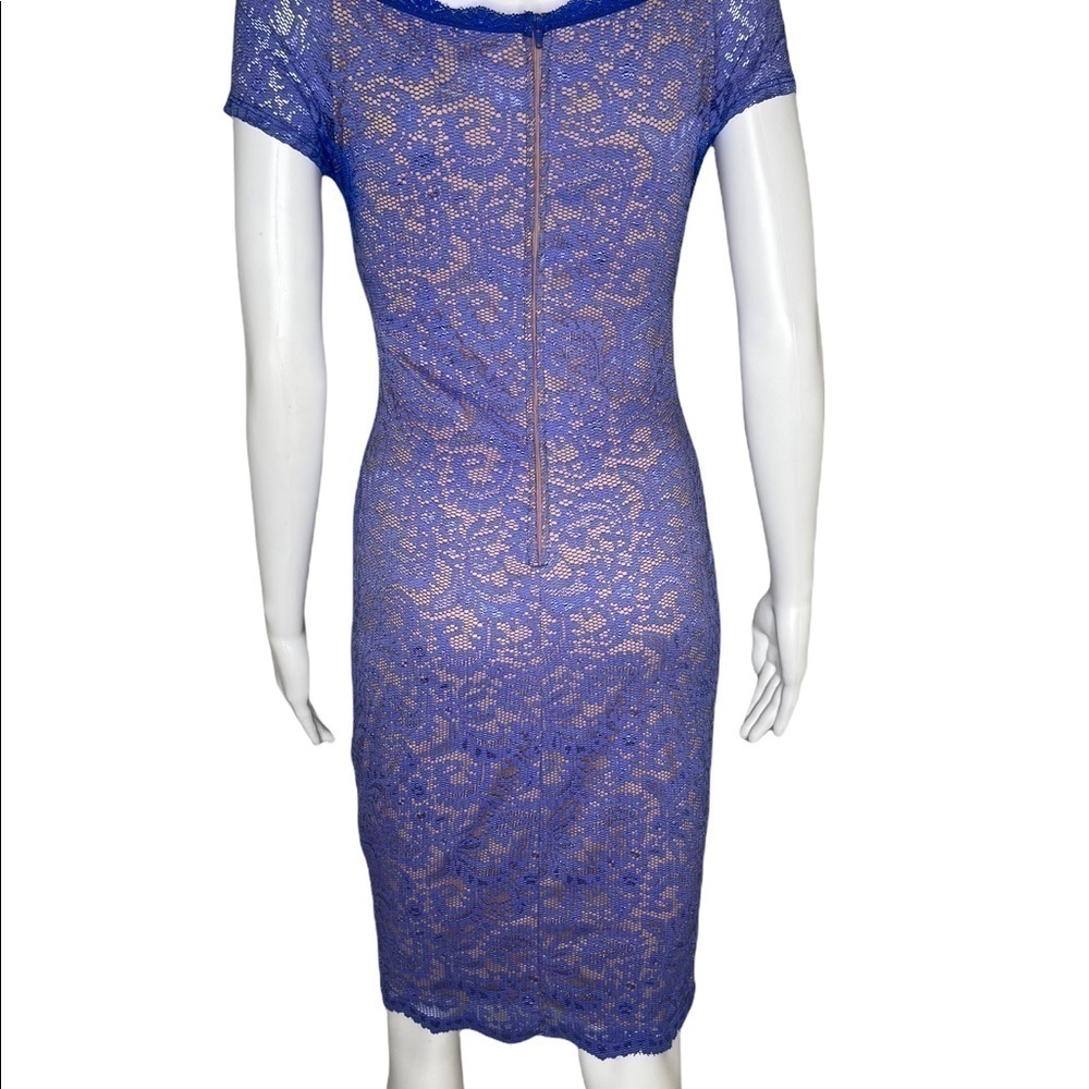 Bisou Bisou Royal/Nude Night Out Dress - Picture 5 of 6